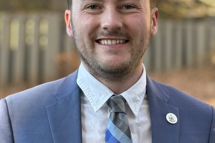 a headshot of Trevor Doiron, candidate for Maine House District 76