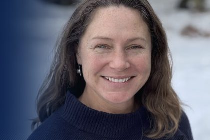 A photo of a smiling Beth Bosworth
